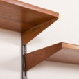 25525 Kai Kristiansen 3 bay wall unit with a desk, FM Mobler, Denmark 1960s-15