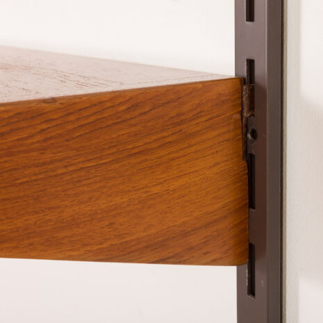 25525 Kai Kristiansen 3 bay wall unit with a desk, FM Mobler, Denmark 1960s-19 25525 Kai Kristiansen 3 bay wall unit with a desk, FM Mobler, Denmark 1960s-19