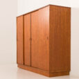 25533 Danish mid century teak wardrobe by Laurbjerg Mobelfabrik, 1970s-16