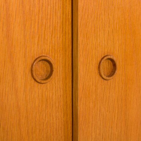 25551 Scandinavian oak wall unit by PS System, Randers, Denmark, 1970s-14 25551 Scandinavian oak wall unit by PS System, Randers, Denmark, 1970s-14