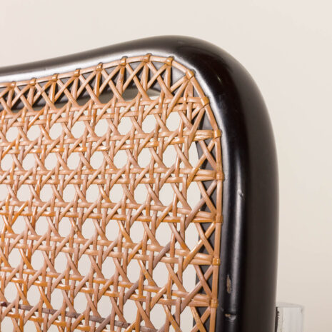 25557 Italian vintage accent chair is long hair sheepskin, 1960-11 25557 Italian vintage accent chair is long hair sheepskin, 1960-11