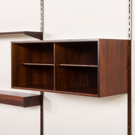 25558 Kai Kristiansen rosewood wall unit with 2 lamps for FM Mobler, Denmark 1960s-11 25558 Kai Kristiansen rosewood wall unit with 2 lamps for FM Mobler, Denmark 1960s-11