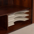25558 Kai Kristiansen rosewood wall unit with 2 lamps for FM Mobler, Denmark 1960s-17