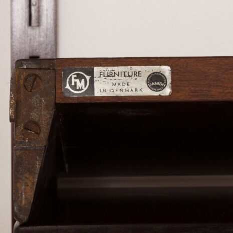 25558 Kai Kristiansen rosewood wall unit with 2 lamps for FM Mobler, Denmark 1960s-24 25558 Kai Kristiansen rosewood wall unit with 2 lamps for FM Mobler, Denmark 1960s-24