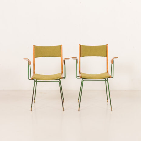 26013 Boomerang chair attr. to Carlo De Carli, set of 2, Italy 1950s-3 26013 Boomerang chair attr. to Carlo De Carli, set of 2, Italy 1950s-3