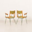 26013 Boomerang chair attr. to Carlo De Carli, set of 2, Italy 1950s-6