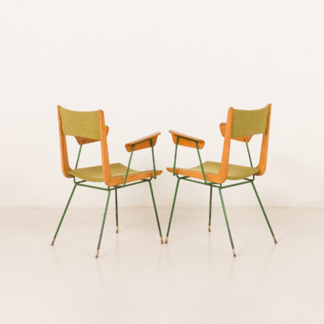 26013 Boomerang chair attr. to Carlo De Carli, set of 2, Italy 1950s-8 26013 Boomerang chair attr. to Carlo De Carli, set of 2, Italy 1950s-8