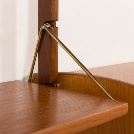 26021 Ergo three bay wall unit by John Texmon, Nowrway 1960s.-11 26021 Ergo three bay wall unit by John Texmon, Nowrway 1960s.-11