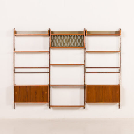 26021 Ergo three bay wall unit by John Texmon, Nowrway 1960s.-7 26021 Ergo three bay wall unit by John Texmon, Nowrway 1960s.-7
