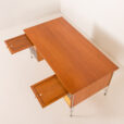 26026 Danish mid century modern desk, 1970s-9