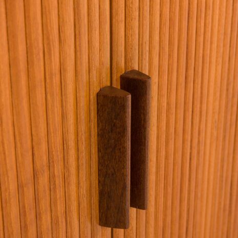 26027 Fredrik A. Kayser teak free standing wall unit for Gustav Bahus, Norway 1960s-13 26027 Fredrik A. Kayser teak free standing wall unit for Gustav Bahus, Norway 1960s-13