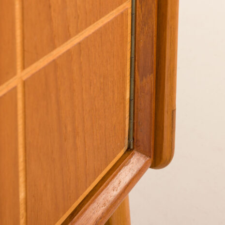 26027 Fredrik A. Kayser teak free standing wall unit for Gustav Bahus, Norway 1960s-15 26027 Fredrik A. Kayser teak free standing wall unit for Gustav Bahus, Norway 1960s-15