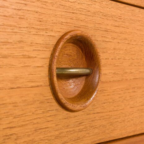 26027 Fredrik A. Kayser teak free standing wall unit for Gustav Bahus, Norway 1960s-19 26027 Fredrik A. Kayser teak free standing wall unit for Gustav Bahus, Norway 1960s-19