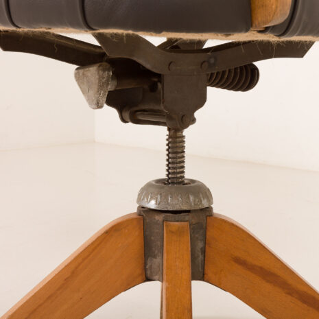 26031 French mid century reclining desk chair , 1950s-13 26031 French mid century reclining desk chair , 1950s-13