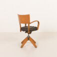 26031 French mid century reclining desk chair , 1950s-6