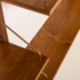 26036 Danish mid century teak shelving unit, 1960s-11