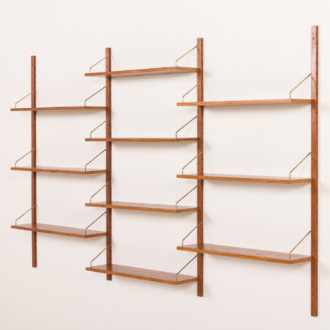 26036 Danish mid century teak shelving unit, 1960s-6 26036 Danish mid century teak shelving unit, 1960s-6