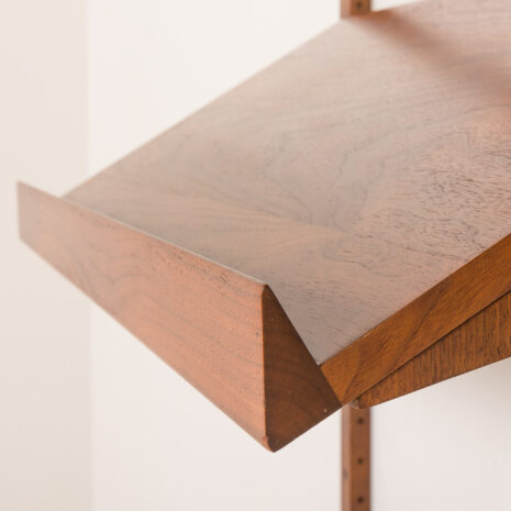 26063 Danish mid century wallnut shelving unit in the style of Poul Cadovius, 1960s-8 26063 Danish mid century wallnut shelving unit in the style of Poul Cadovius, 1960s-8