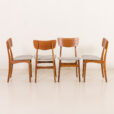 25296 Danish mid century chairs, set of 4-16