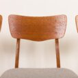 25296 Danish mid century chairs, set of 4-5