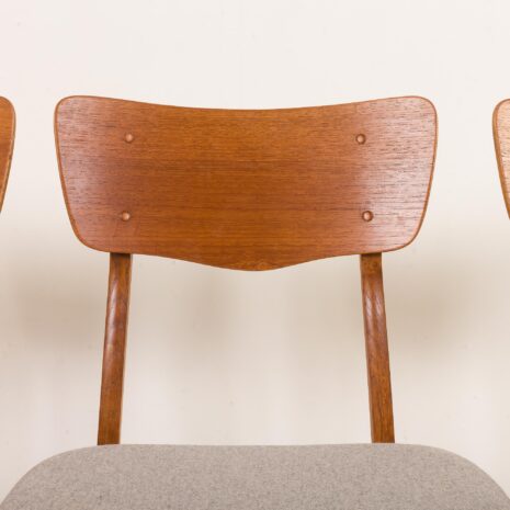 25296 Danish mid century chairs, set of 4-5 25296 Danish mid century chairs, set of 4-5