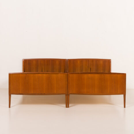 25409 Pair of danish mid century teak beds, 1960s-4 25409 Pair of danish mid century teak beds, 1960s-4