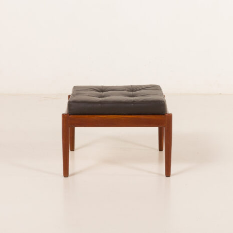 25508 Danish modern footstool in teak and aniline leather, 1970s-3 25508 Danish modern footstool in teak and aniline leather, 1970s-3