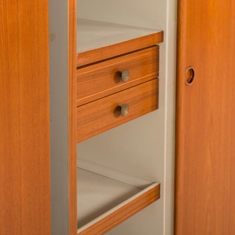 25535 Omann Jun Extra large mid century teak wardrobe, Denmark, 1970s-16 25535 Omann Jun Extra large mid century teak wardrobe, Denmark, 1970s-16