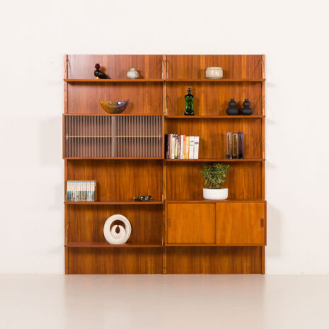 25554 Mid century wall unit in ..., Hansen&Guldborg, 1960s-1 25554 Mid century wall unit in ..., Hansen&Guldborg, 1960s-1