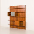 25554 Mid century wall unit in ..., Hansen&Guldborg, 1960s-4