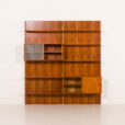 25554 Mid century wall unit in ..., Hansen&Guldborg, 1960s-6