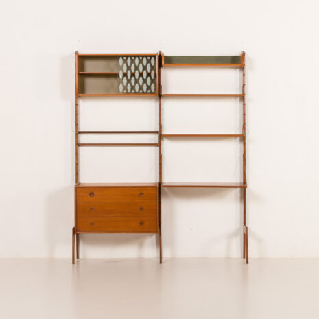 26022 Ergo free standing wall unit with a desk by John Texmon, Norway 1960s-6 26022 Ergo free standing wall unit with a desk by John Texmon, Norway 1960s-6