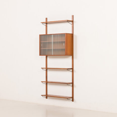 26029 Scandinavian shelving wall unit, Denmark, 1960s-3 26029 Scandinavian shelving wall unit, Denmark, 1960s-3