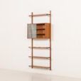 26029 Scandinavian shelving wall unit, Denmark, 1960s-4