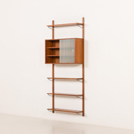 26029 Scandinavian shelving wall unit, Denmark, 1960s-5 26029 Scandinavian shelving wall unit, Denmark, 1960s-5