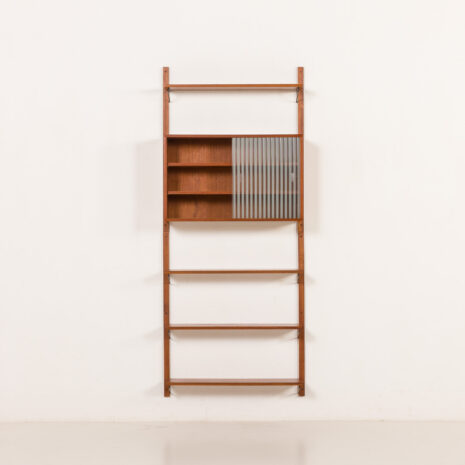 26029 Scandinavian shelving wall unit, Denmark, 1960s-6 26029 Scandinavian shelving wall unit, Denmark, 1960s-6