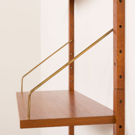 26035 Danish teak shleving unit, set of 5 shelves, 1960s-7 26035 Danish teak shleving unit, set of 5 shelves, 1960s-7