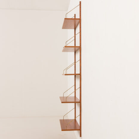 26035 Danish teak shleving unit, set of 5 shelves, 1960s-9 26035 Danish teak shleving unit, set of 5 shelves, 1960s-9