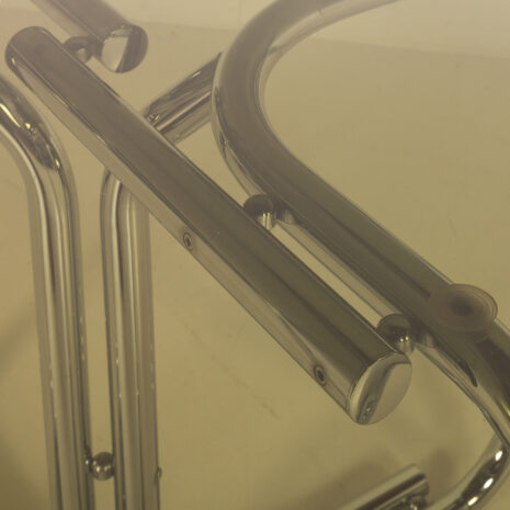 26040 Italian Space Age dining table with 4 chairs, 1970s-8 26040 Italian Space Age dining table with 4 chairs, 1970s-8