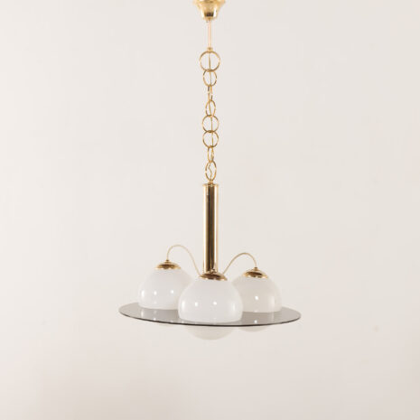26042 Italian Space Age chandelier, 1970s-1 Romeo Rega