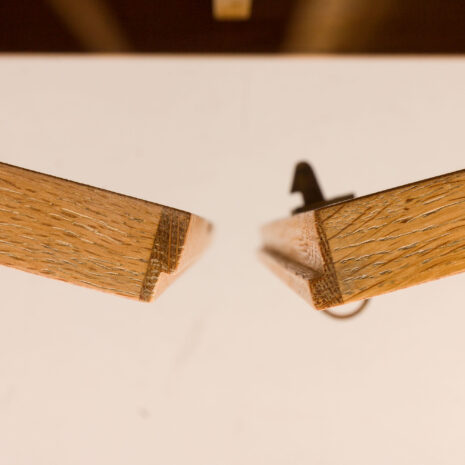 26044 Hans Wegner mid century oak bookcase, RY Mobler, 1960s -12 26044 Hans Wegner mid century oak bookcase, RY Mobler, 1960s -12