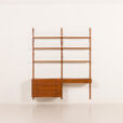 26045 Danish vintage wall unit in teak, 1960s-5