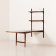 26046 Poul Cadovius shelving wall unit with desk, 1960s-3