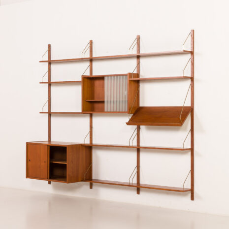 26051 Danish shelving wall unit, PS System, 1960s -4 26051 Danish shelving wall unit, PS System, 1960s -4