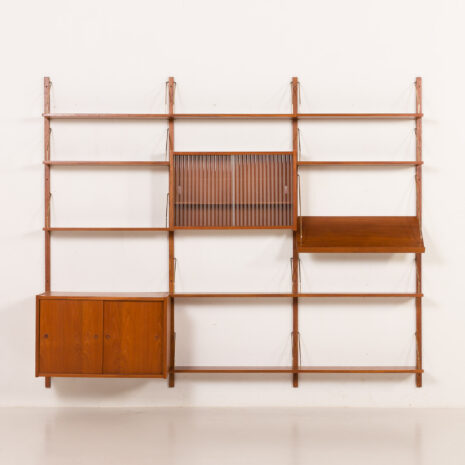 26051 Danish shelving wall unit, PS System, 1960s -7 26051 Danish shelving wall unit, PS System, 1960s -7