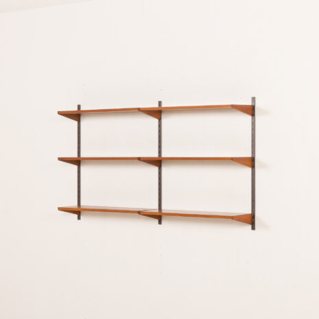 26054 Kai Kristiansen teak shelving unit for FM Mobler, 1960s-3 26054 Kai Kristiansen teak shelving unit for FM Mobler, 1960s-3