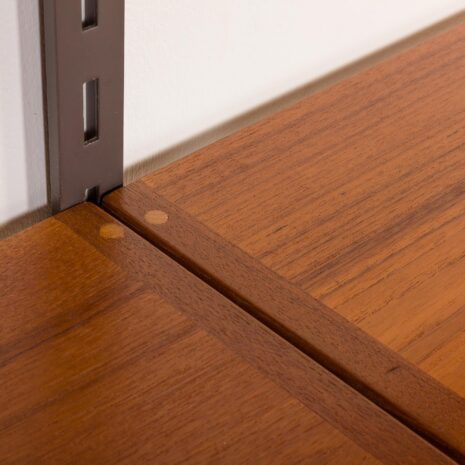 26054 Kai Kristiansen teak shelving unit for FM Mobler, 1960s-8 26054 Kai Kristiansen teak shelving unit for FM Mobler, 1960s-8