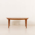 26068 Oman Junn attr. to extra large teak table with 4 inner leaves, Denmark 1960s-5