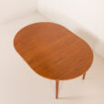 26068 Oman Junn attr. to extra large teak table with 4 inner leaves, Denmark 1960s-7