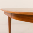 26068 Oman Junn attr. to extra large teak table with 4 inner leaves, Denmark 1960s-8
